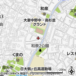 株式会社矢島工務店　和泉作業所周辺の地図