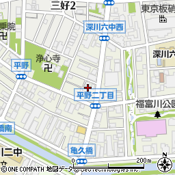 有限会社山田ガラス店周辺の地図