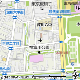 東京都江東区平野3丁目周辺の地図