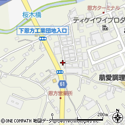 東京都八王子市下恩方町281周辺の地図