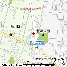 ルーブル三鷹弐番館周辺の地図