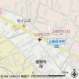 東京都八王子市大楽寺町189周辺の地図