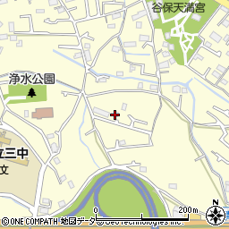 東京都国立市谷保706周辺の地図