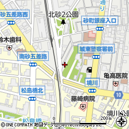 妙久寺周辺の地図