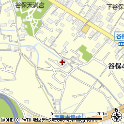 東京都国立市谷保578-1周辺の地図