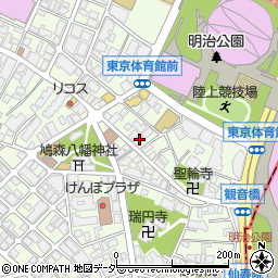 トマティスリスニングセンター東京周辺の地図