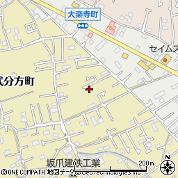 東京都八王子市弐分方町72-5周辺の地図