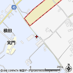 千葉県山武市横田755周辺の地図