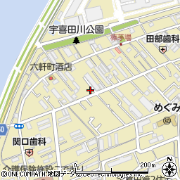 東京都江戸川区北葛西周辺の地図
