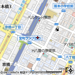 〒104-0032 東京都中央区八丁堀の地図
