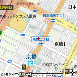 東京都中央区京橋1丁目5-8周辺の地図