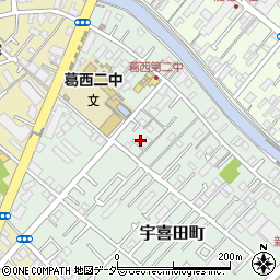 東京都江戸川区宇喜田町1473周辺の地図