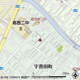東京都江戸川区宇喜田町1469周辺の地図