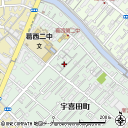 東京都江戸川区宇喜田町1479周辺の地図