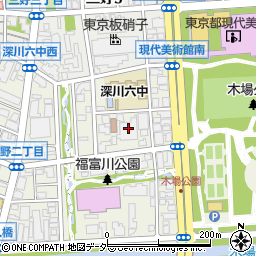 ウエルシア薬局江東平野店周辺の地図