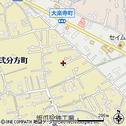 東京都八王子市弐分方町72-8周辺の地図