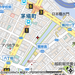 日本橋行政書士事務所周辺の地図