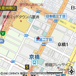 東京都中央区京橋1丁目5-12周辺の地図