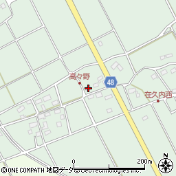 千葉県匝瑳市高1735周辺の地図
