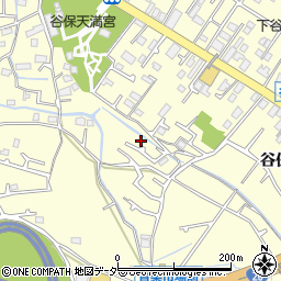 東京都国立市谷保578-6周辺の地図