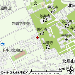 東京都世田谷区北烏山7丁目10-15周辺の地図