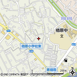 東京都八王子市楢原町1106周辺の地図