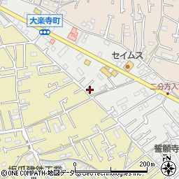 東京都八王子市大楽寺町165周辺の地図