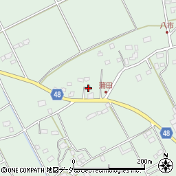 千葉県匝瑳市高607周辺の地図