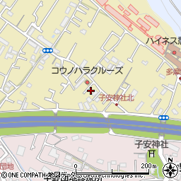 東京都八王子市中野町2169周辺の地図