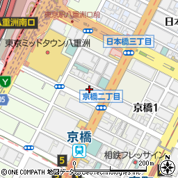 東京都中央区京橋1丁目5-5周辺の地図