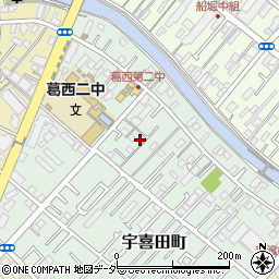 東京都江戸川区宇喜田町1484周辺の地図