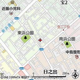 千葉県市川市入船6-10周辺の地図