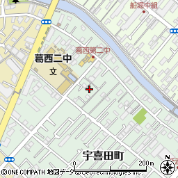 東京都江戸川区宇喜田町1483周辺の地図