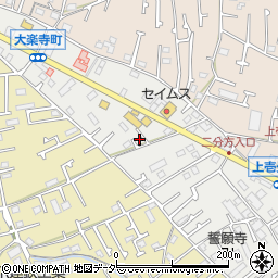 東京都八王子市大楽寺町162周辺の地図