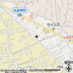 東京都八王子市大楽寺町163周辺の地図