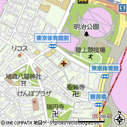 専門学校東京クールジャパン周辺の地図