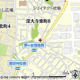 サーティー東京周辺の地図