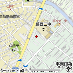 東京都江戸川区宇喜田町1125周辺の地図