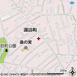 東京都八王子市諏訪町219周辺の地図