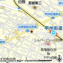 スズキ自販南東京スズキアリーナ日野周辺の地図