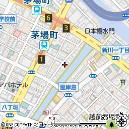 東京都中央区日本橋茅場町2丁目17-7周辺の地図