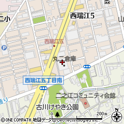 丸二倉庫株式会社　ＴＰＤセンター周辺の地図