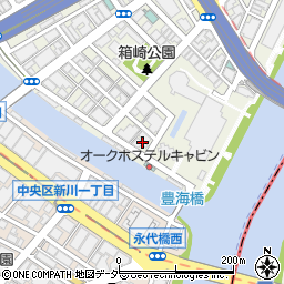 東京都中央区日本橋箱崎町10周辺の地図