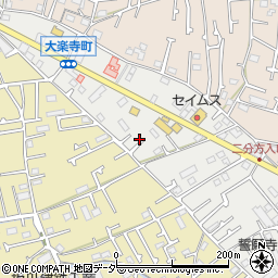 東京都八王子市大楽寺町164周辺の地図