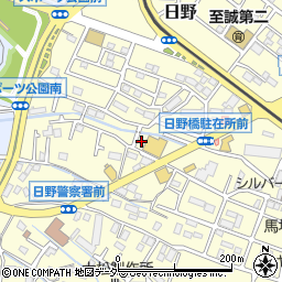 東京都日野市日野1480周辺の地図