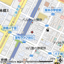 日本橋兜町パーキングメーター３周辺の地図