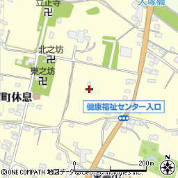 山梨県甲州市勝沼町休息1722周辺の地図