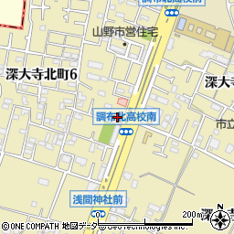 バーミヤン深大寺店周辺の地図