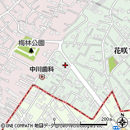 マイン本郷周辺の地図