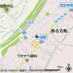 東京都八王子市西寺方町663周辺の地図